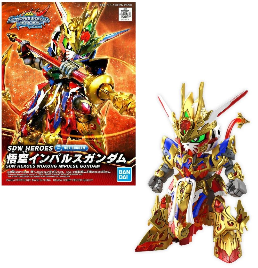 Bandai SDW Heroes Wukong Impulse Gundam modelbouwset