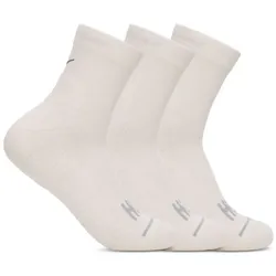 Hoka Unisex Quarter Run Sock 3-Pack weiß
