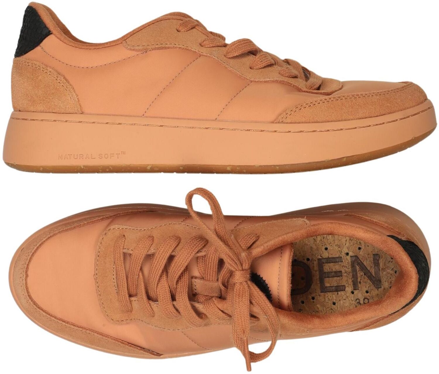 Woden Damen Sneaker, Beige, Gr. EU 39, kein / Etikett - Second Hand