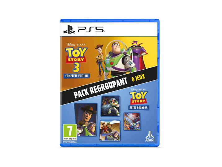 Toy Story : Retro Roundup ! + Toy Story 3 Complete Edition Double Pack PS5 ATARI