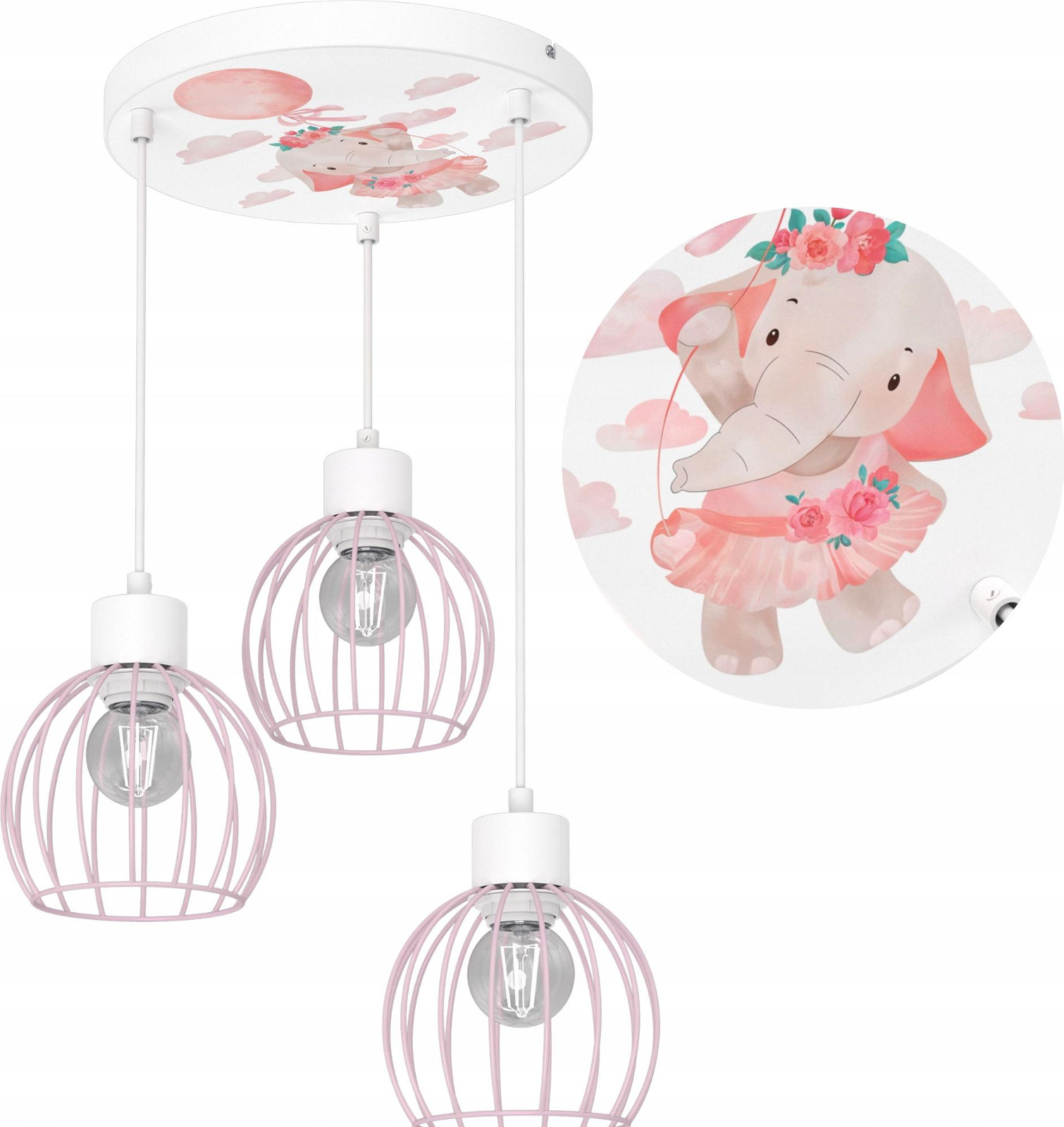 Moonlight LED Hanglamp voor Kinderkamers