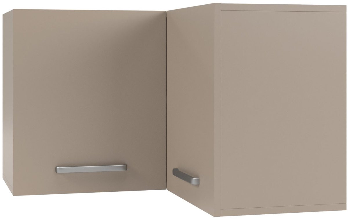 Wasophoogte® Keukenkast Module O5 Bovenkast - Taupe - B: 81 cm, D: 81 cm, H: 53 cm
