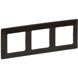 Legrand 754173 Valena Life 3-Fach Rahmen Dark Wood