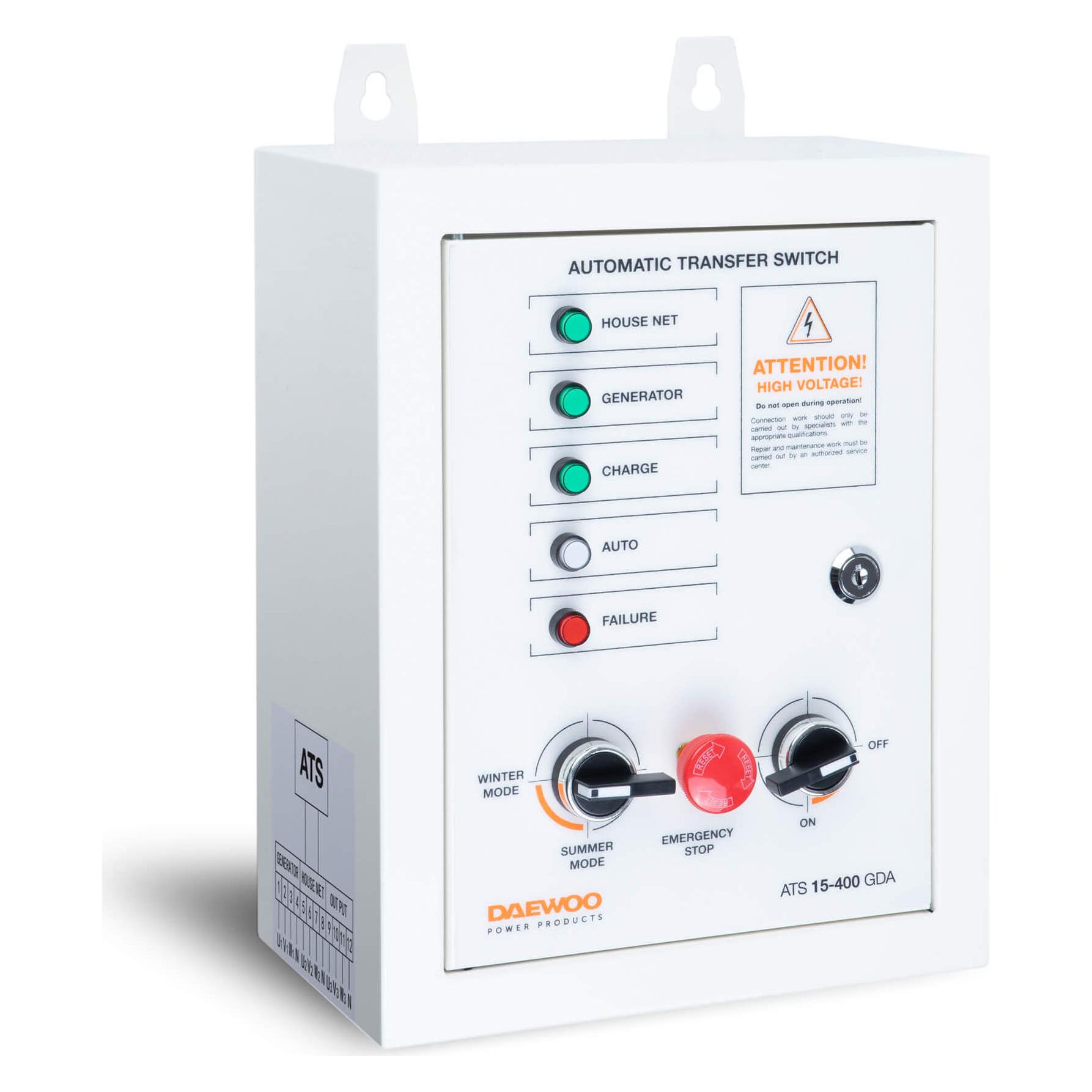 Daewoo Power Products Transferschalter (16500 W) (ATS15-400GDA)