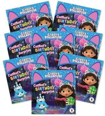 Party Pack: Gabby's Dollhouse: CatRat's Birthday Surprise (8 Ct)