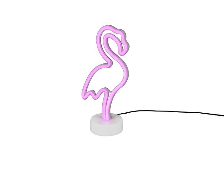 Lampe fun effet néon Flamingo