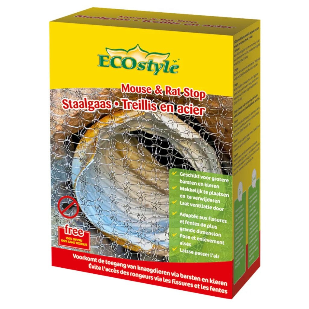 Ecostyle Mouse & Rat Stop Staalgaas