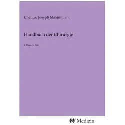 Handbuch der Chirurgie, Fachbücher