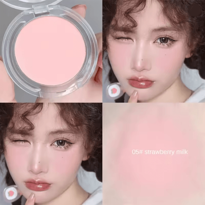 Inspire Essentials Natural Matte Waterproof Powder Blush For Cheeks And Face Contouring 6