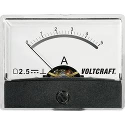 VOLTCRAFT AM-60X46/5A/DC AM-60X46/5A/DC Einbau-Messgerät AM-60X46/5A/DC 5 A Drehspule