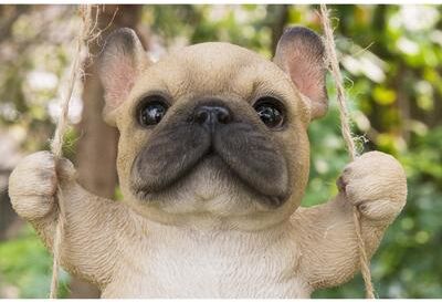 Hi-Line Gift Ltd. French Bulldog On Swing
