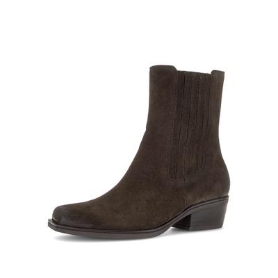 Cowboy Boots GABOR "Cowboy Boots", Damen, Gr. 35, braun, Schuhe