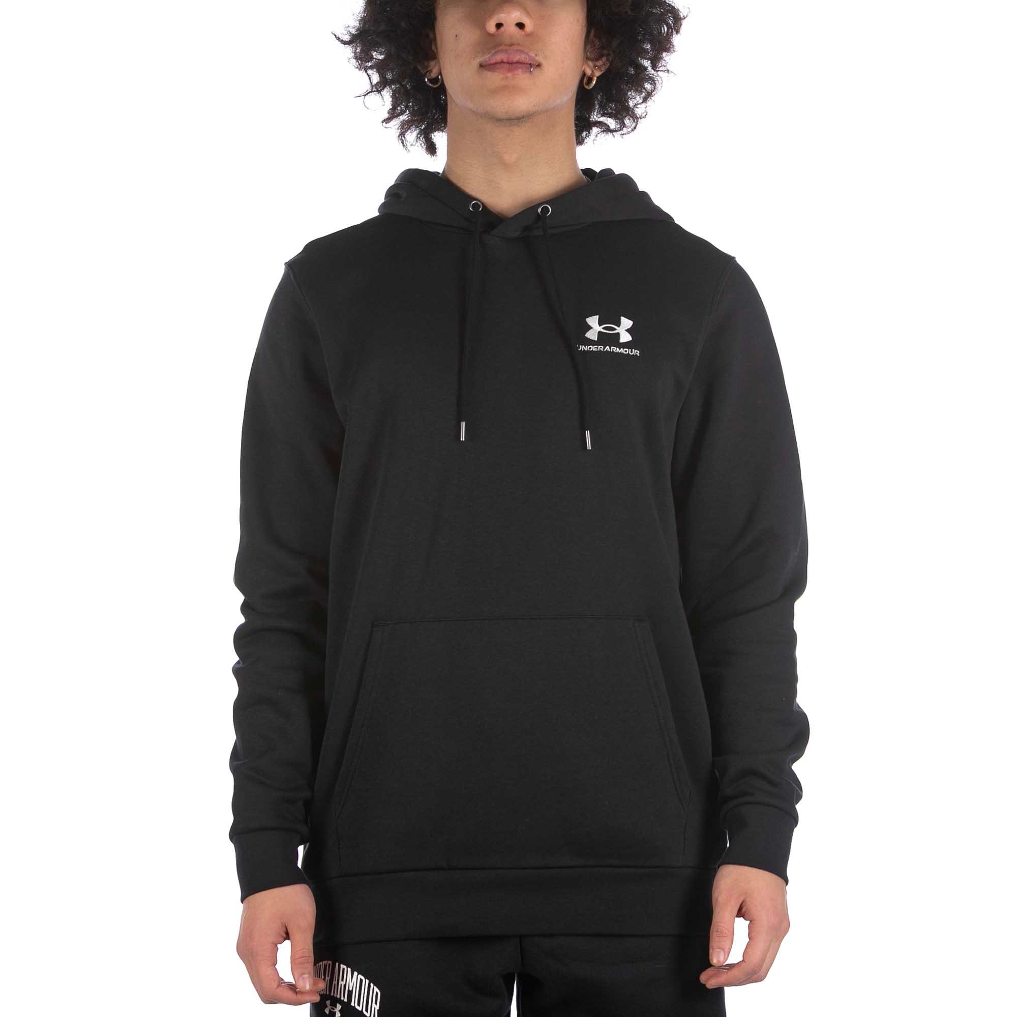 Under Armour Essentiële Zwarte Fleece Hoodie