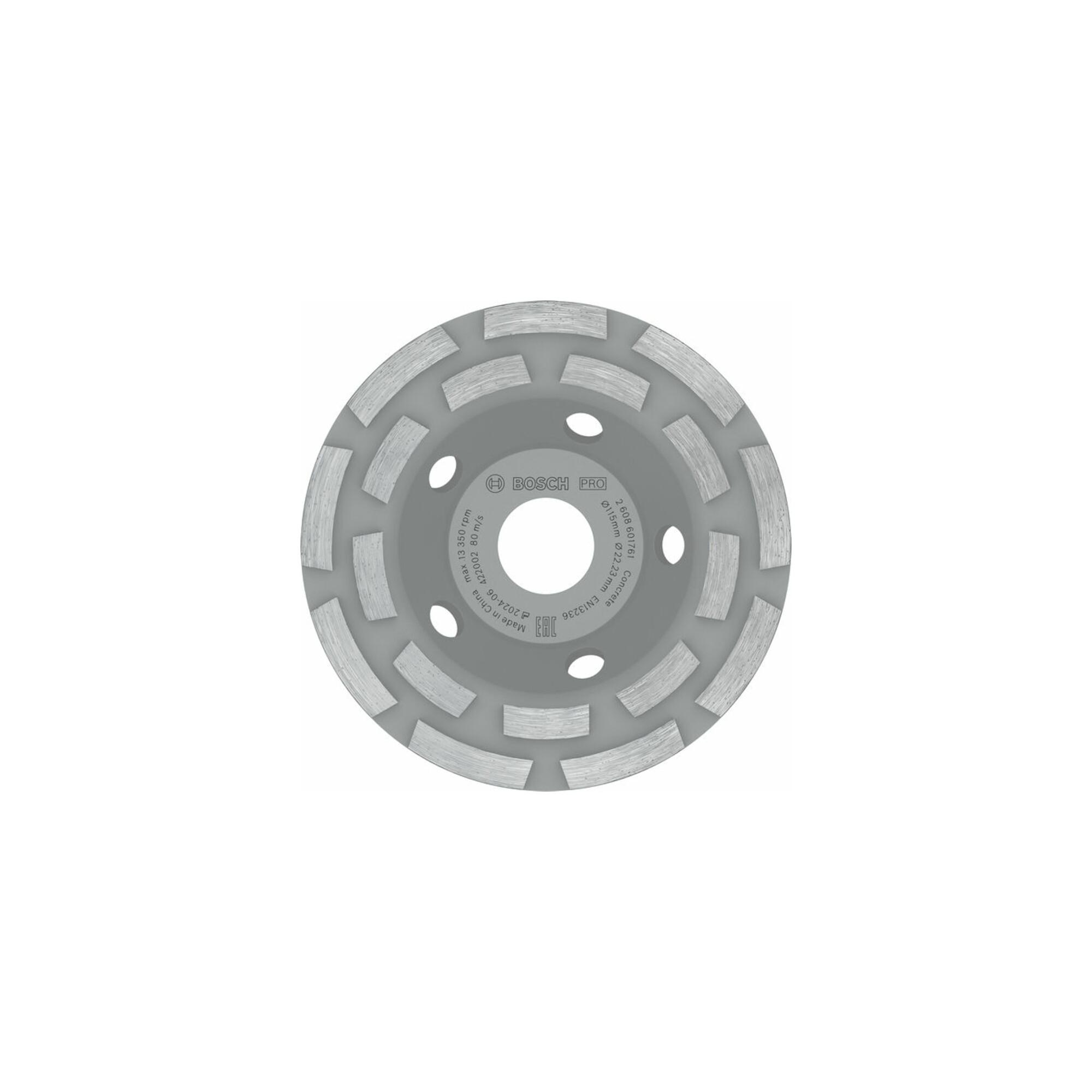 BOSCH Diamanttopfscheibe, Expert for Concrete, Durchmesser 115 mm (2608601761)