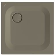 Bette BetteUltra Duschwanne 5719-404PLUS 70x70x2,5cm, Glasur, graphite