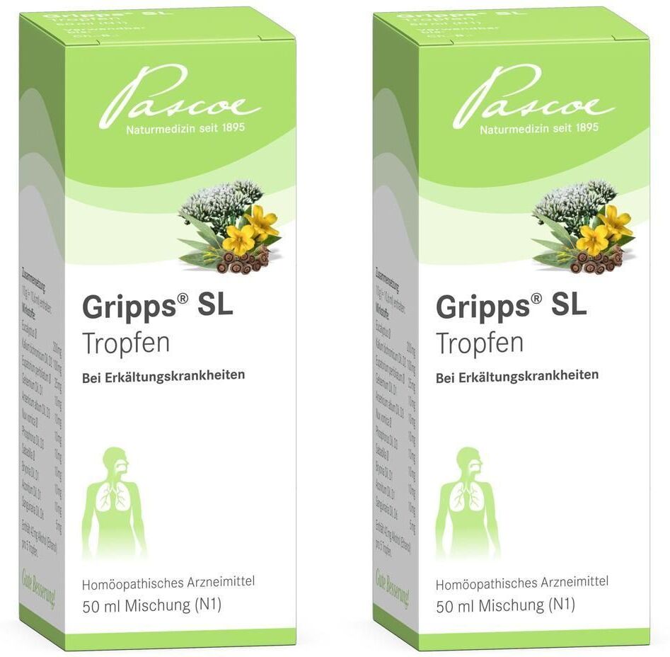 Pascoe Gripps SL Tropfen Mischung 2x 2x50 ml