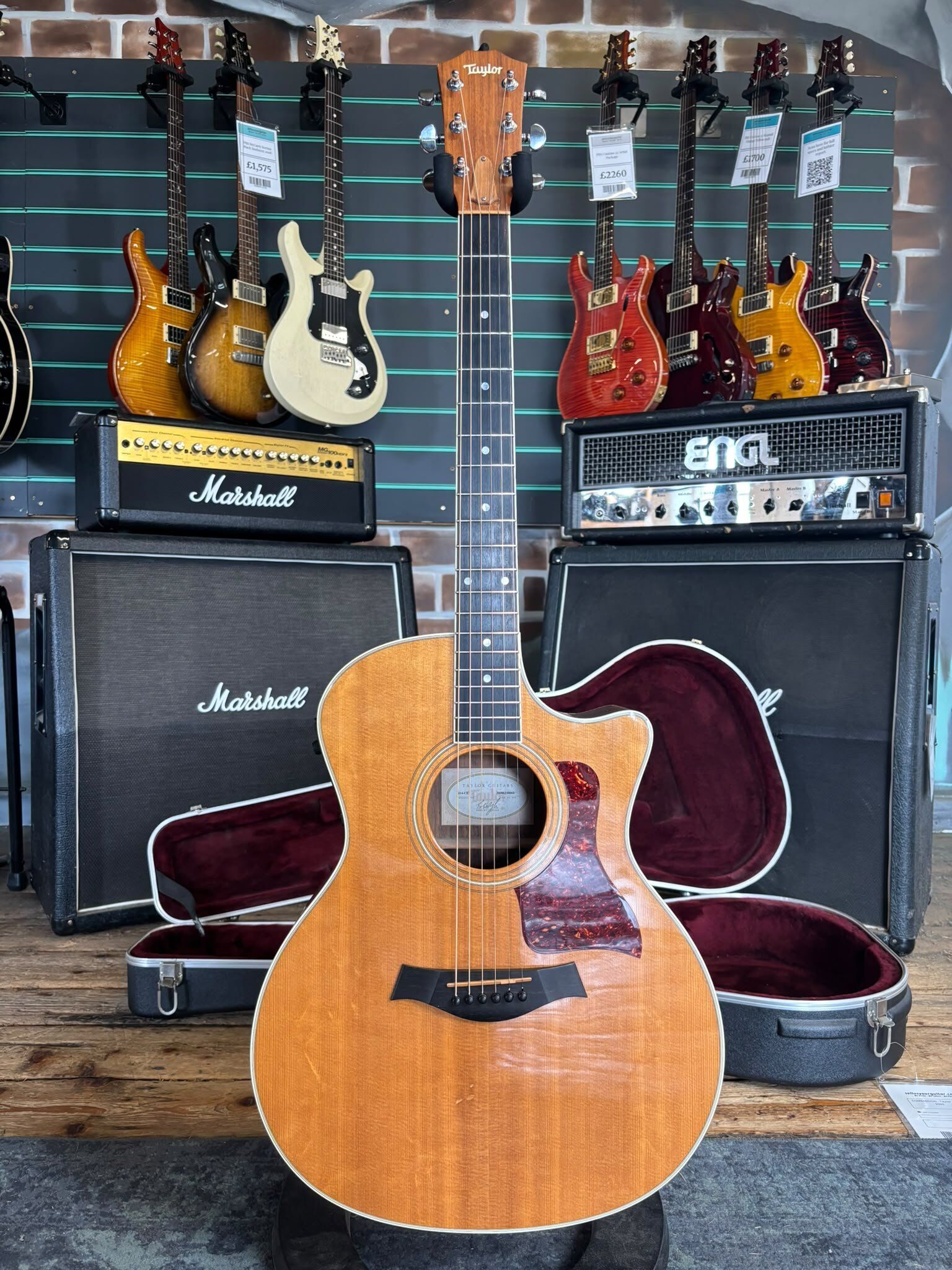 Taylor 414CE 2000 Natural Electro-Acoustic Guitar   Natural - Refurbished