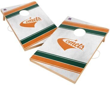 Skip's Garage Texas Dallas Comets Regulation 2x4 Cornhole Set