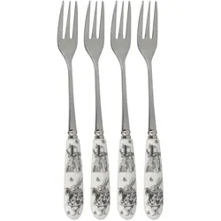 V&A Four Pastry Forks, Besteck, Mehrfarbig