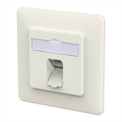 METZ CONNECT E-DAT C6A LSA++ Dose, 1 Port, UP, reinweiß 130E371002-I
