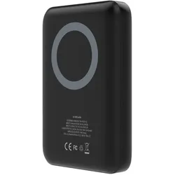 GoGen Powerbank Power Bank 10 000 mAh PBMS100001B czarny (10000 mAh, 20 W), Powerbank, Schwarz