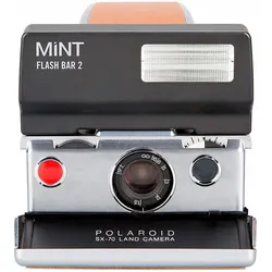 Polaroid Mint SX-70 Flashbar, Sofortbildfilm, Schwarz