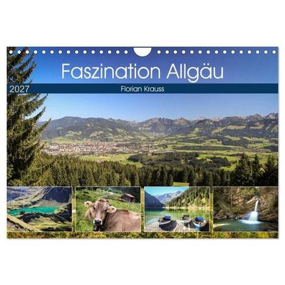 Faszination Allgäu (Wandkalender 2027 DIN A4 quer), CALVENDO Monatskalender