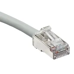 LEVITON Patchkabel Cat.6A S/FTP LSZH grau 5m