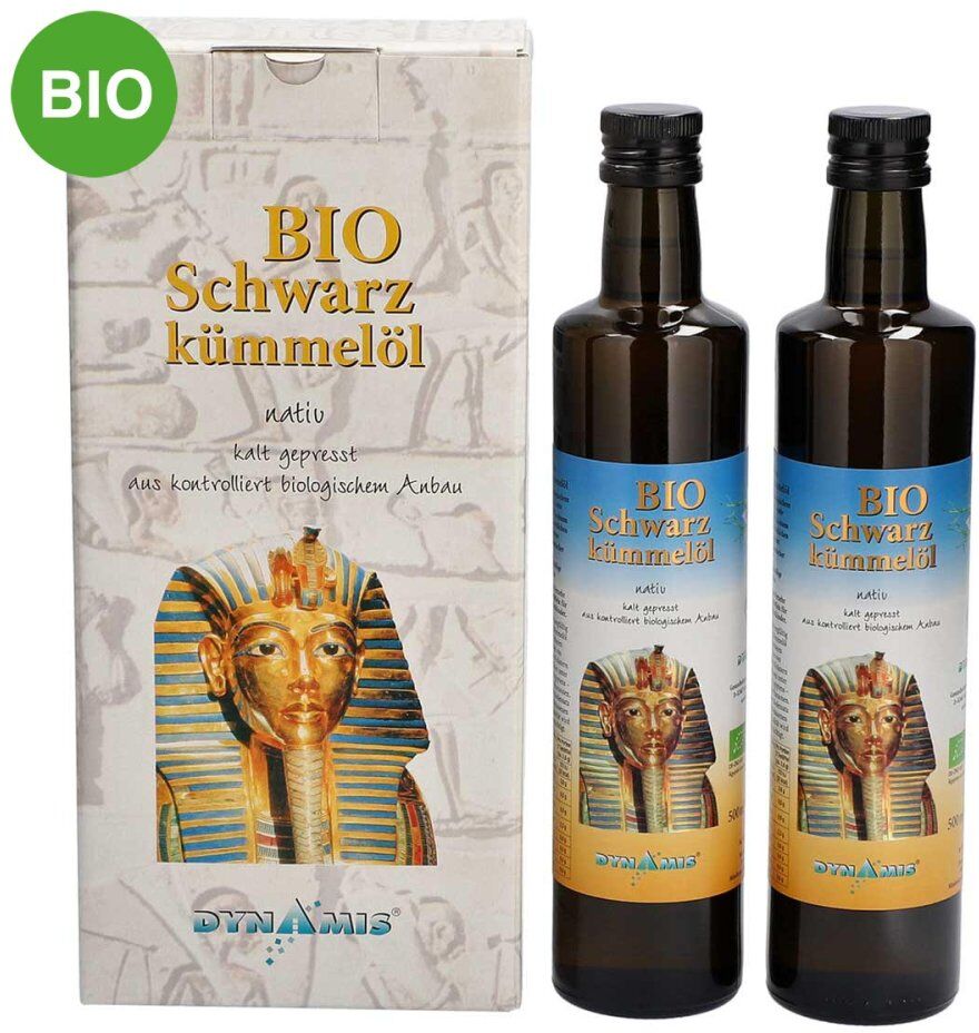 Dynamis Ägyptisches Schwarzkümmelöl Bio kaltgepresst