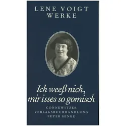 Ich weess nich, mir isses so gomisch, Belletristik von Lene Voigt