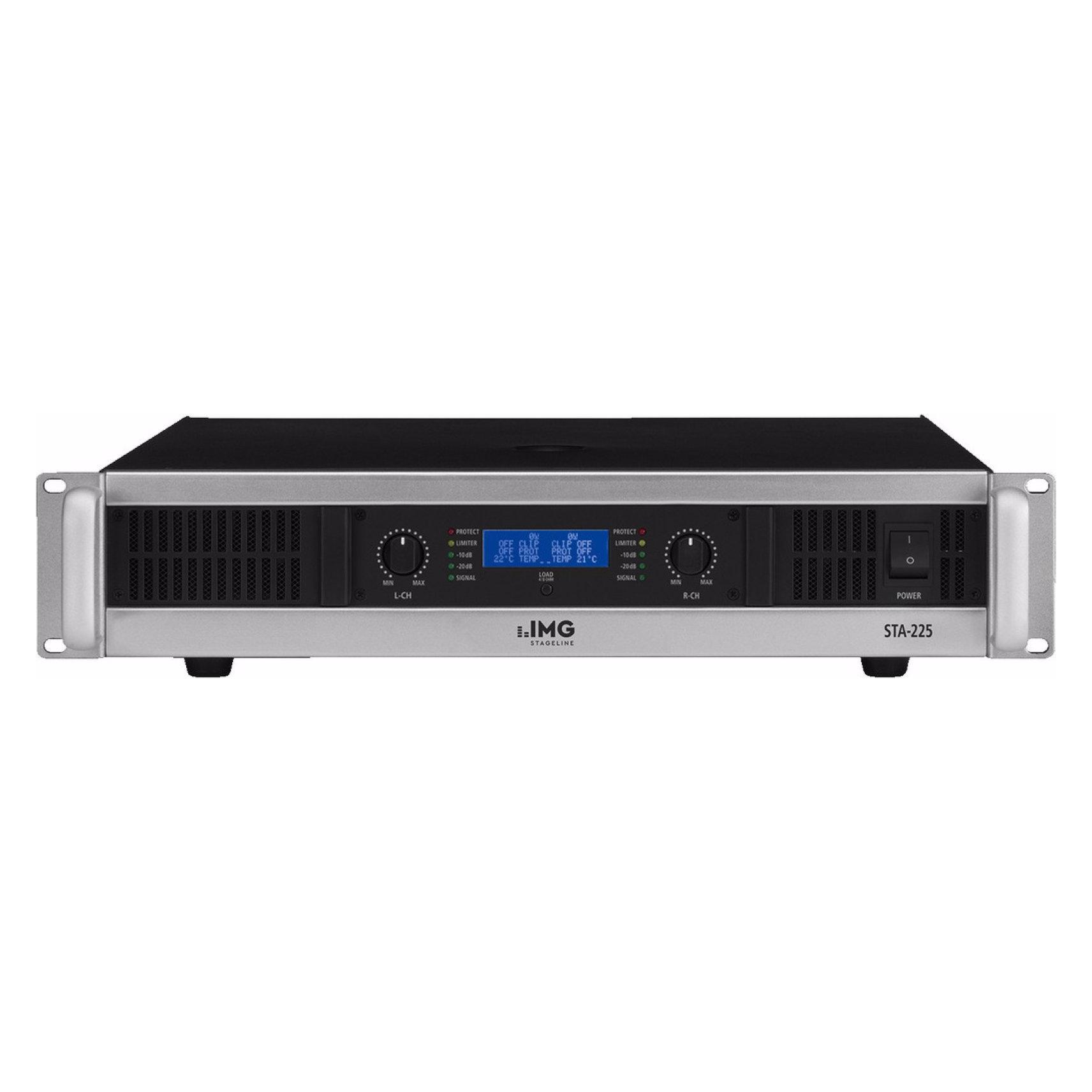 Img Stage Line Stereo-PA-Verstaerker, 1000W, 2HE (Verstärker) (STA-225)