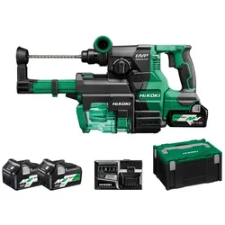 Hikoki, Bohrmaschine + Akkuschrauber, Akku Bohr- & Meisselhammer DH3628DAWRZ (Bohrhammer)