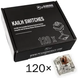 Glorious PC Gaming Race Kailh Speed Bronze Switches (120 Stück), Maus + Tastatur Zubehör, Bronze