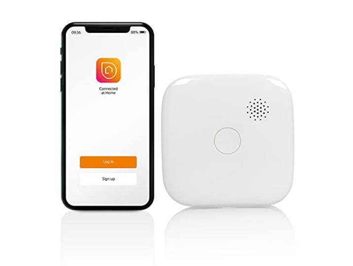 Détecteur de fumée connecté Smartwares FSM-12601-85 DB - Conforme à la Norme EN-14604