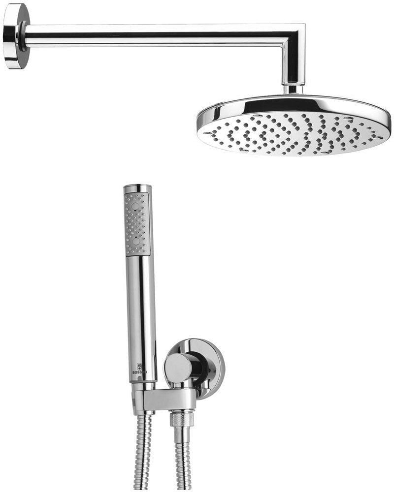 Bossini SET DOCCIA CON SOFFIONE OKI + DOCCIA ZEN + SUPPORTO E PRESA D'ACQUA