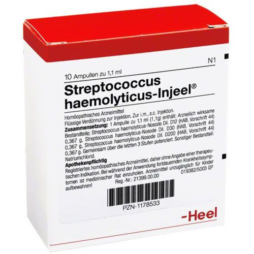 Streptococcus Haemolyticus Injeel Ampullen 10 St