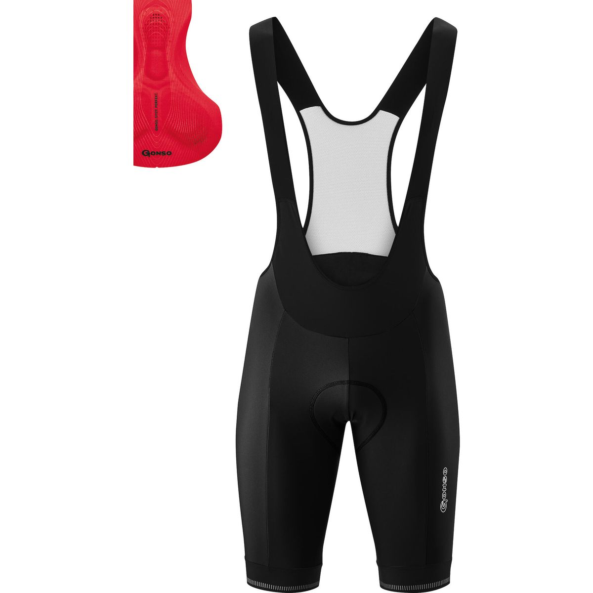 Gonso Sitivo Bib M black / fire (M19014) 3XL 3003173_M19014_3XL