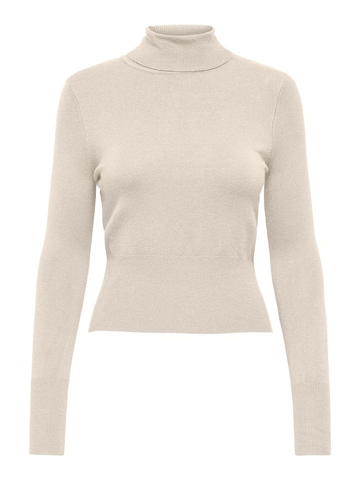 ONLY Rollkragenpullover in Beige - XL