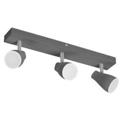 OSRAM LED Spot Pear Black 3 x 4.3W 2700K GU10 4099854473968 Deckenstrahler LED-Reflektorlampe GU10 Schwarz