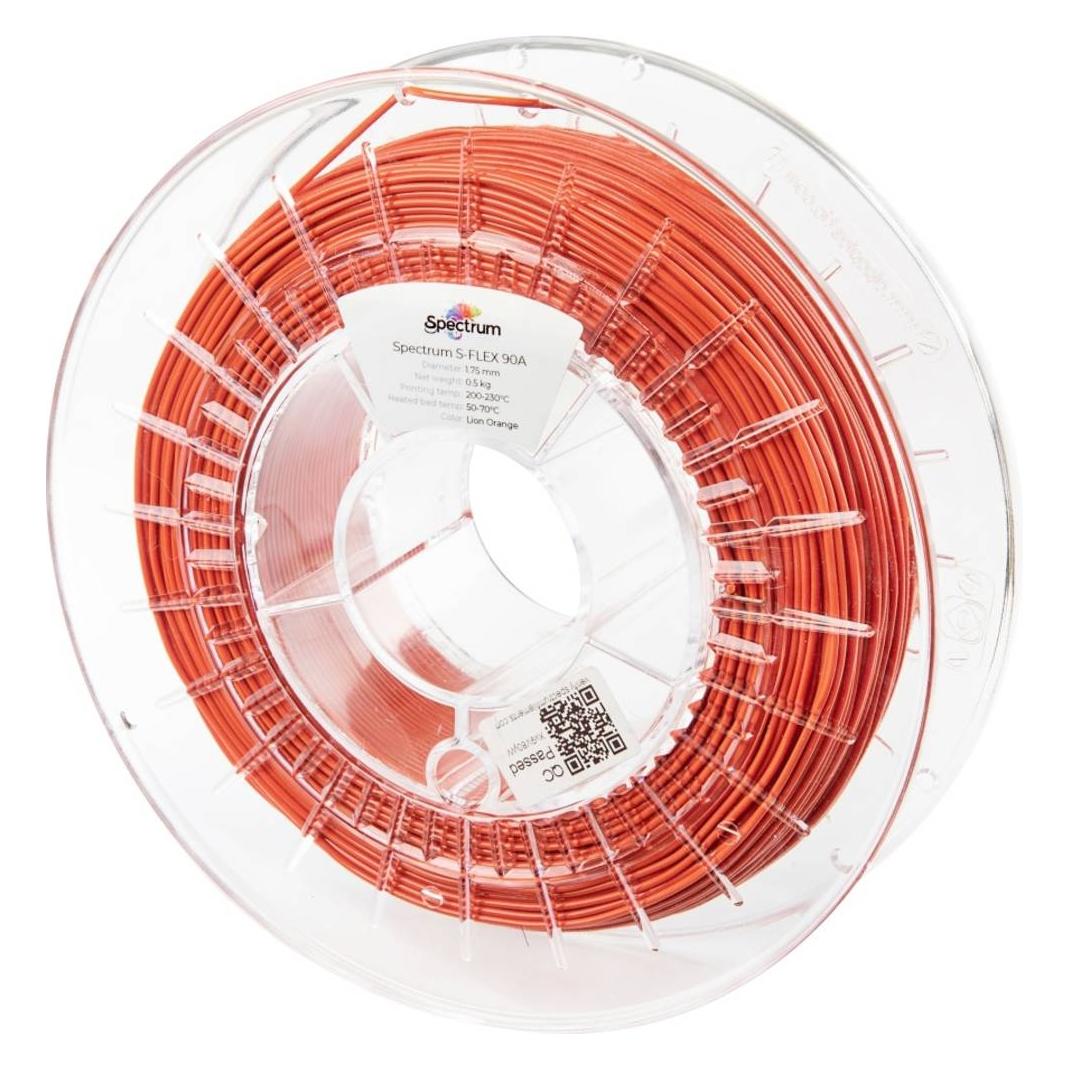 Spectrum S-Flex (TPU, 500 g, 1.75 mm) (S-Flex.90A.1.75.orange)