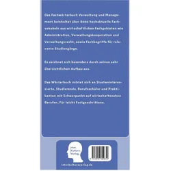 Praxiswörterbuch für Verwaltung und Management, Fachbücher