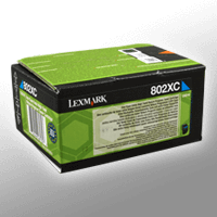 Lexmark Toner 80C2XC0 802XC cyan 80C2XCE