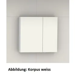 Artiqua Spiegelschrank, Graphit Struktur quer, 070-SDT-1-75-L-401 070-SDT-1-75-L-401