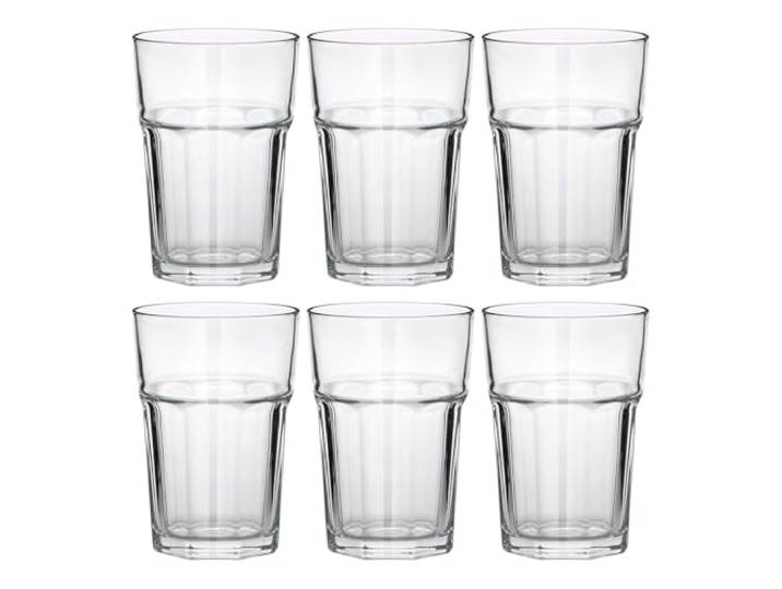 BUTLERS 6er Set Trinkgläser 360 ml Glas - GIBRALTAR