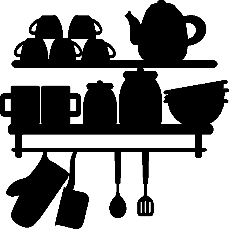 Ambiance-sticker Sticker cuisine Ustensiles de cuisine