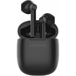 Lenovo Auricolari Bluetooth 5.0 Ipx5 Water Resistant Ht30 Black (Kabellos), Kopfhörer, Schwarz