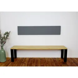 Lycce XXL Wandkissen / Wandpolster, Kunstlederbezug, Breite 1,5m