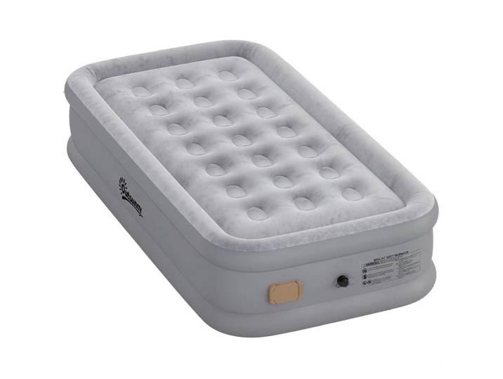 ComfortXL Luftmatratze De-10901, Grau, Kunststoff, Schlafzimmer, Betten, Gästebetten, Luftbetten