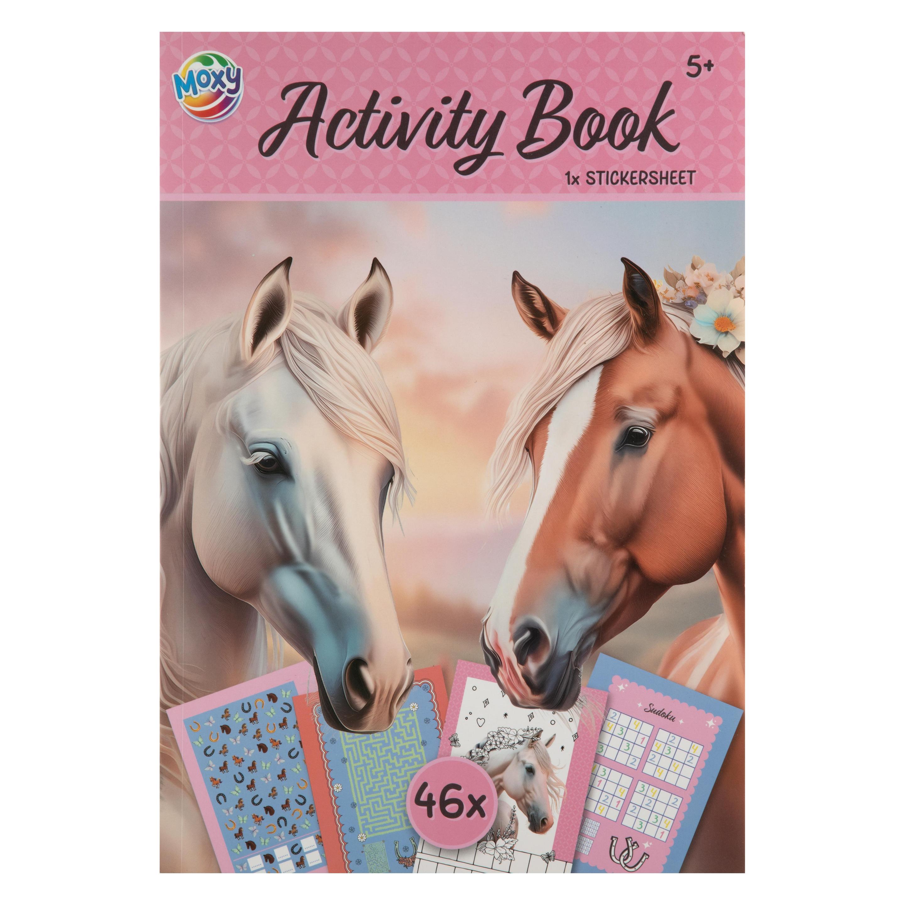 Grafix Activity Buch A4 Pferdekollektion 24 Seiten + Aufklebers (190010)