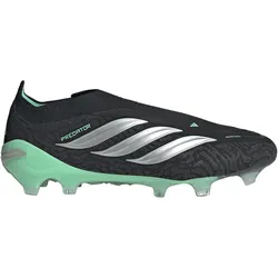 adidas Predator Elite Laceless FG Fußballschuhe core black/silver met./pulse mint 42